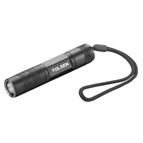 Фонарь ручной на батарейках AAх1, 50лм, IP66 Tolsen (60031) - Фото 1