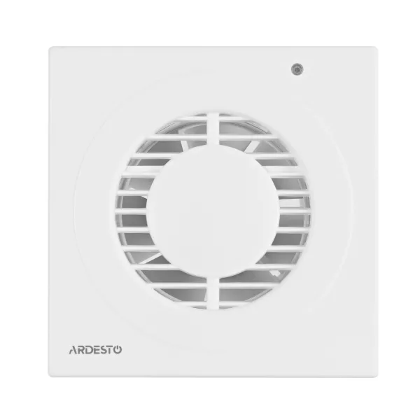 Витяжний вентилятор 20 Вт, 150 м3/г, 2300 об./хв., 35 дБ, білий Ardesto (BFO-120W) - Фото 2