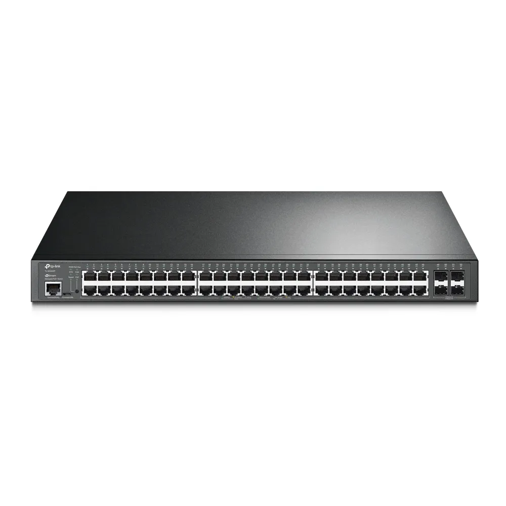 Коммутатор SG3452P 48xGE (48xPoE), 4xSFP, 384Вт, управляемый L2 TP-LINK (SG3452P) Коммутатор SG3452P 48xGE (48xPoE), 4xSFP, 384Вт, управляемый L2 TP-LINK (SG3452P)