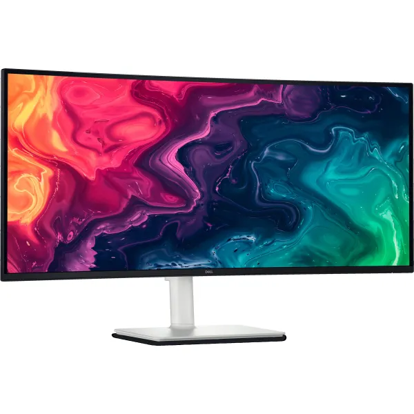 Монітор 34" S3425DW 2xHDMI, DP, USB-C, MM, VA, 3440x1440, 21:9, 120Hz, 1ms, sRGB 95%, CURVED, FreeSync, HAS, HDR10 DELL (210-BQWR) - Фото 1