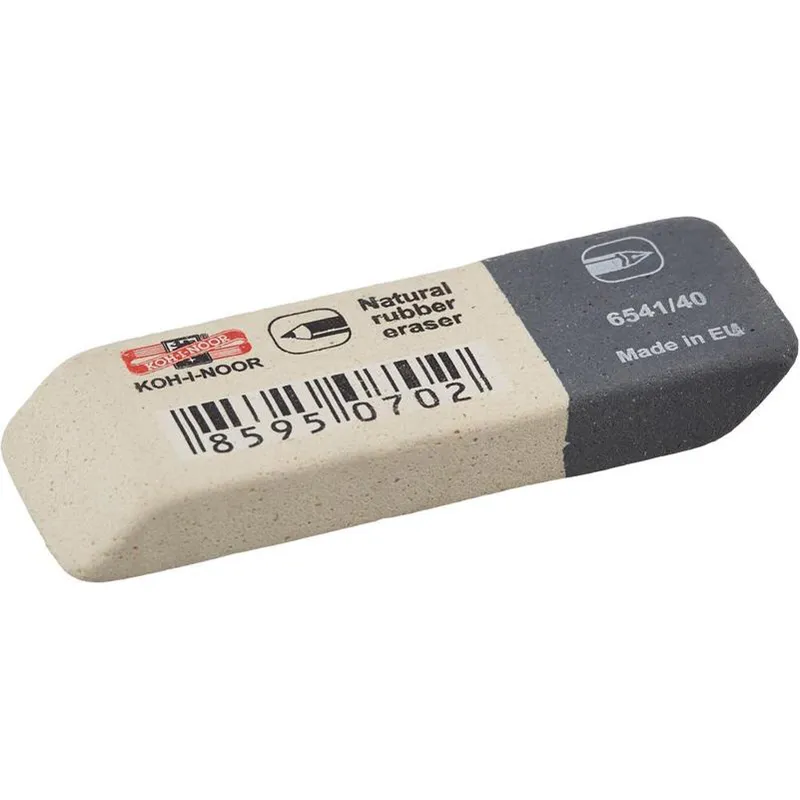 Гумка комбінована SunPearl, полібег 5 шт Koh-i-noor (6541/40/5/p) Гумка комбінована SunPearl, полібег 5 шт Koh-i-noor (6541/40/5/p)
