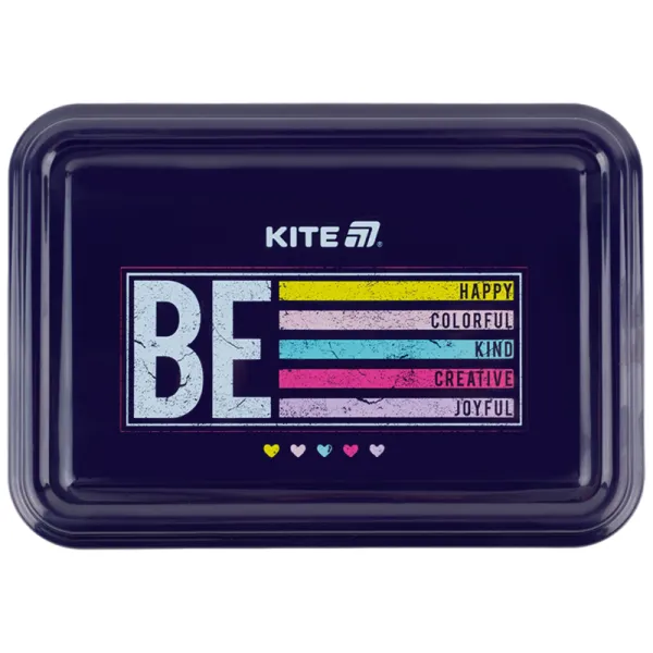 Ланчбокс Kite (контейнер для еды) 650 мл Be Happy (k25-175-1) - Фото 1