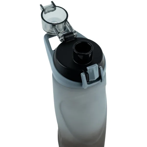 Пляшечка для води Kite 760 мл сіро-чорна, тританова (k24-1200-1) - Фото 2