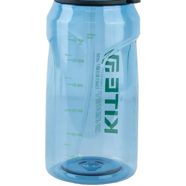 Пляшечка для води Kite 1500 мл синя, тританова (k24-1202-1) - Фото 4