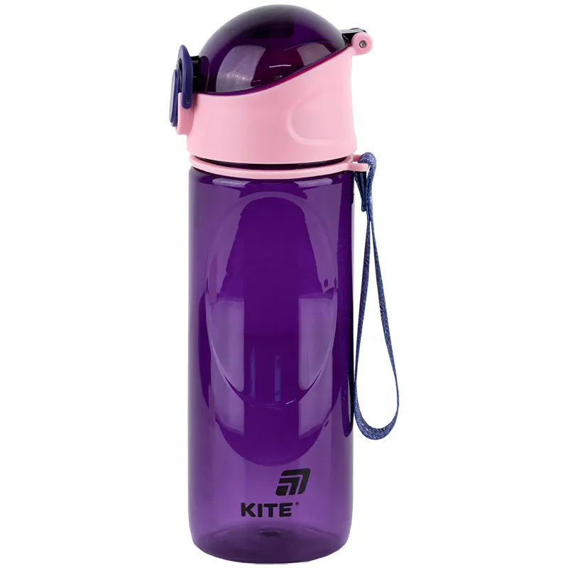 Бутылка для воды 530 мл, фиолетовая Kite (k25-400-4) Бутылка для воды 530 мл, фиолетовая Kite (k25-400-4)