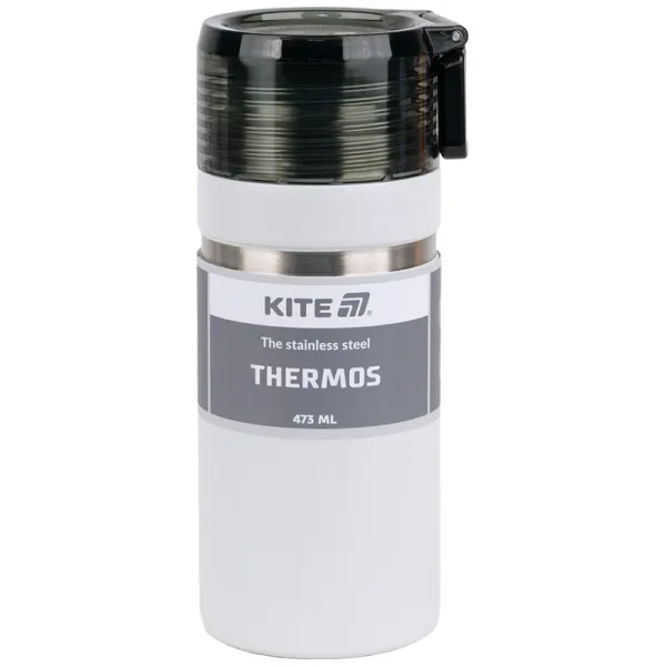 Термос 473 мл, белый Kite (k25-320-1) - Фото 9