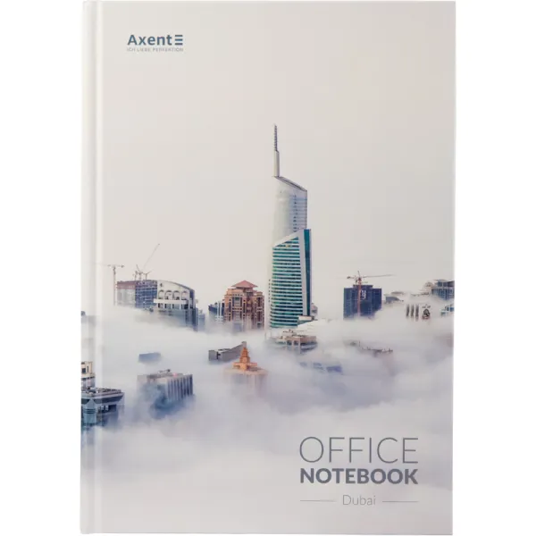 Книга записна А4, 192 арк, клітинка Dubai Axent (8423-23-a) - Фото 3