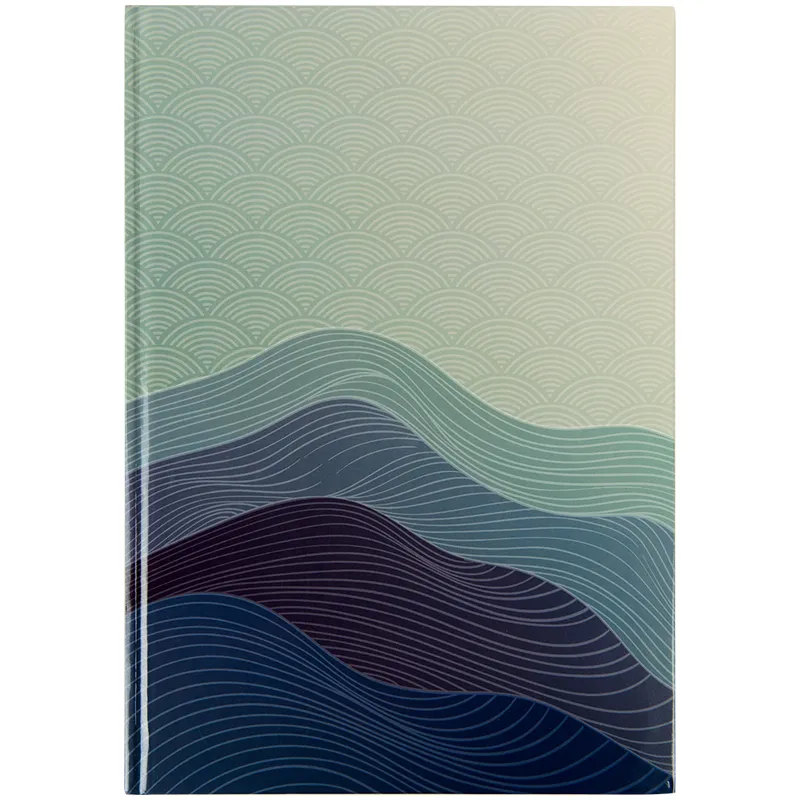 Книга записна А4 Waves 96 арк, клітітинка, синя Axent (8422-562-a) Книга записна А4 Waves 96 арк, клітітинка, синя Axent (8422-562-a)