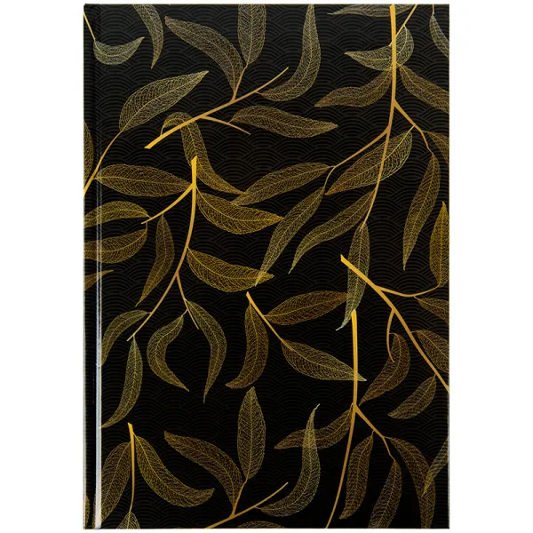 Книга записна А4 Waves 96 арк, клітітинка, чорна Axent (8422-561-a) - Фото 2