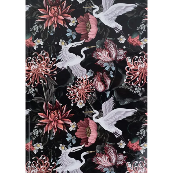 Книга записна А4 96 арк, клітинка, BirdsFlowers-2 Axent (8422-569-a) - Фото 4