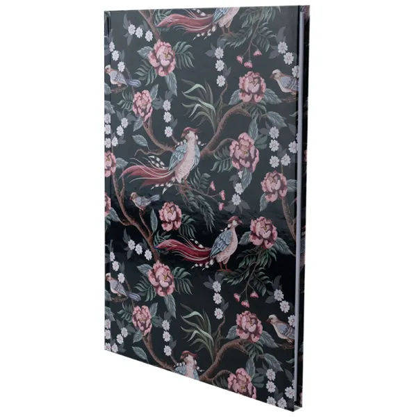 Книга записна А4 96 арк, клітинка, BirdsFlowers-4 Axent (8422-571-a) - Фото 1