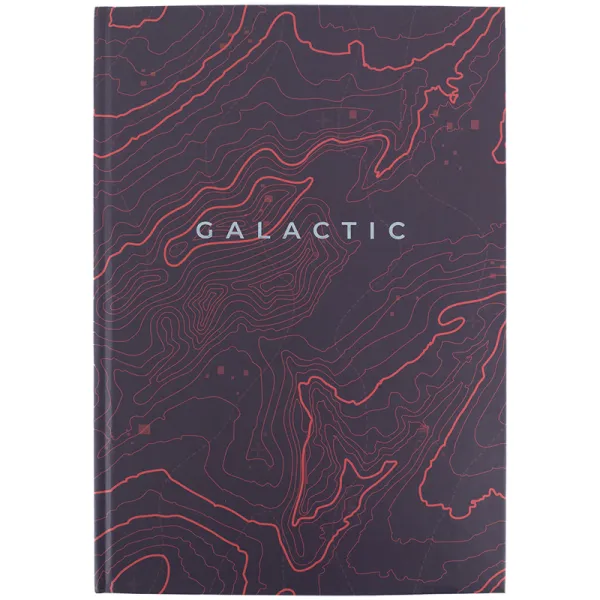Книга записна А4 Earth colors 96 арк, клітинка, Galactic Axent (8422-576-a) - Фото 2