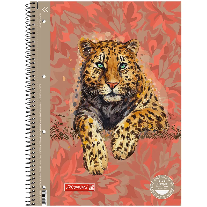 Коледж-блок А4 Premium, лінія, 80 арк Safari Brunnen (10-679 27 221) Коледж-блок А4 Premium, лінія, 80 арк Safari Brunnen (10-679 27 221)