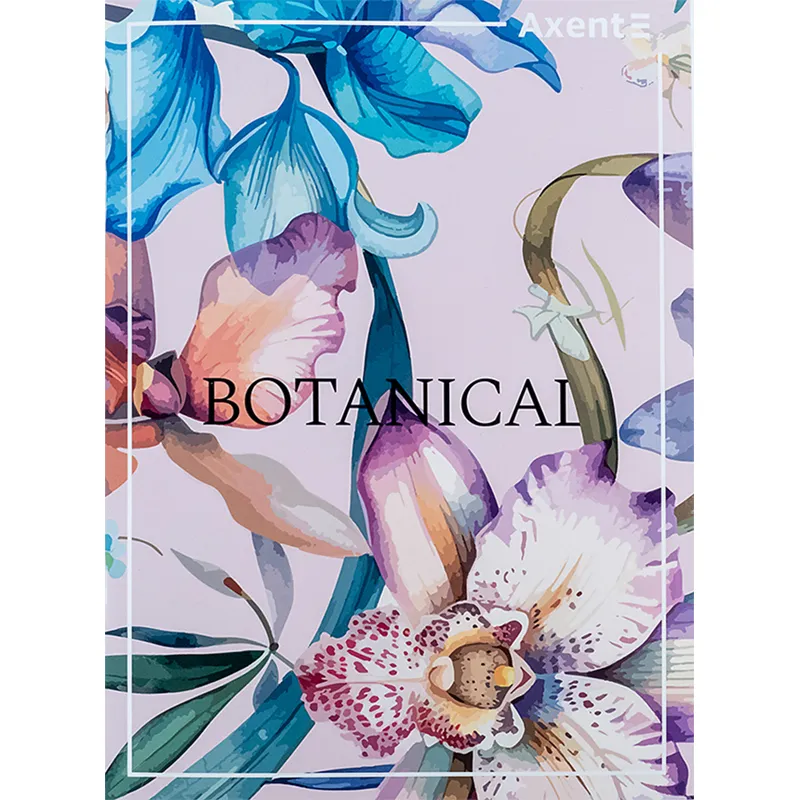 Зошит для записів А4 96 арк, клітинка, Botanical (4782-8-a) Зошит для записів А4 96 арк, клітинка, Botanical (4782-8-a)