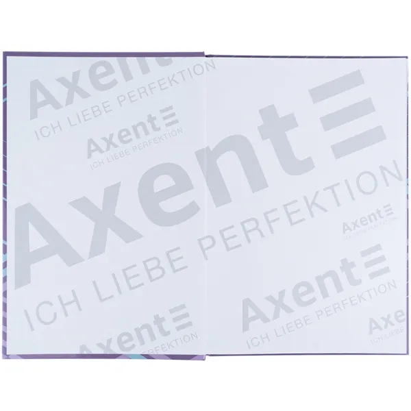 Книга записна А4 96 арк, клітинка, Lines, бузкова Axent (8422-583-a) - Фото 2