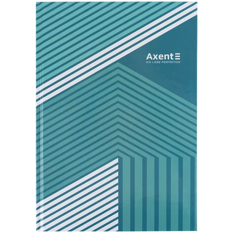 Книга записна А4 96 арк, клітинка, Lines, зелена Axent (8422-582-a) - Фото 3