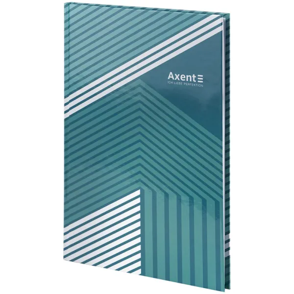 Книга записна А4 96 арк, клітинка, Lines, зелена Axent (8422-582-a) - Фото 1