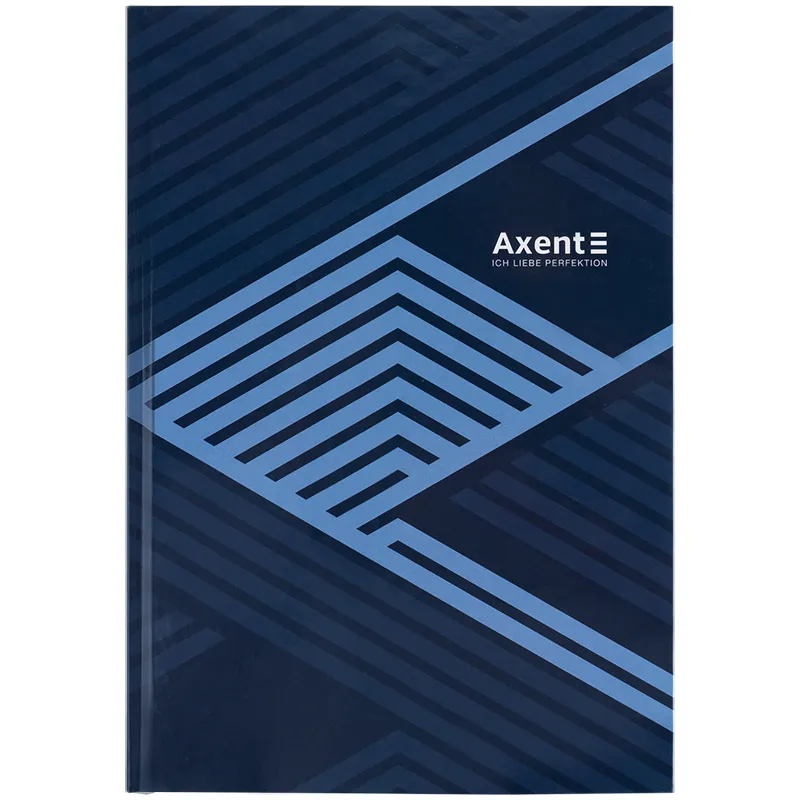 Книга записная А4 96 л, клетка, Lines, синяя Axent (8422-581-a) - Фото 1