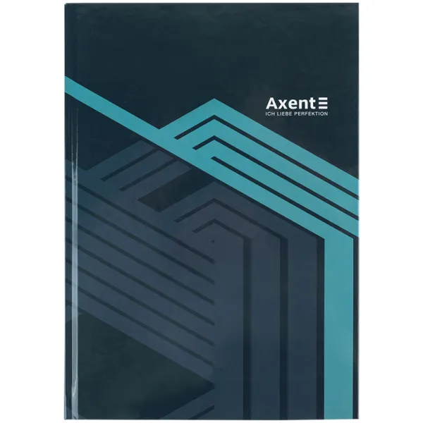 Книга записна А4 96арк., клітинка, Lines, сіра Axent (8422-580-a) - Фото 2