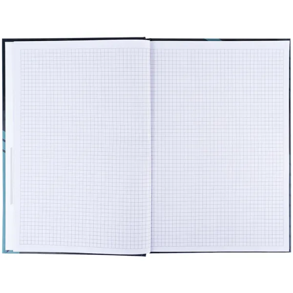 Книга записна А4 96арк., клітинка, Lines, сіра Axent (8422-580-a) - Фото 3