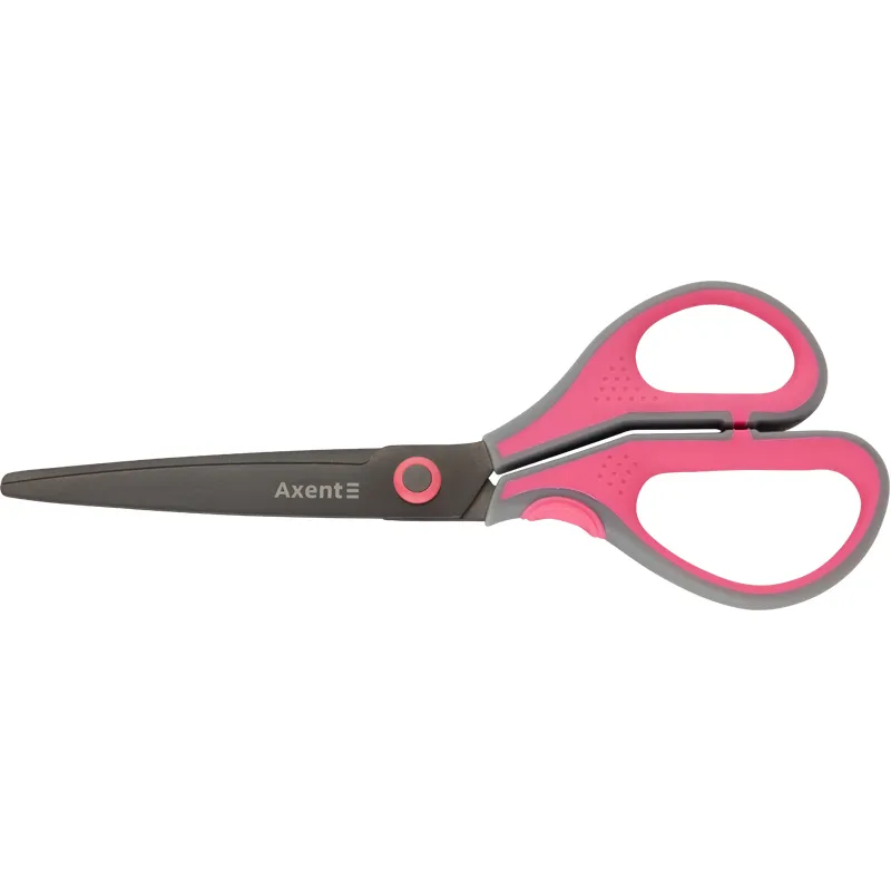 Ножницы Titanium Lite 19 см серо-розовые Axent (6406-02-a) Ножницы Titanium Lite 19 см серо-розовые Axent (6406-02-a)