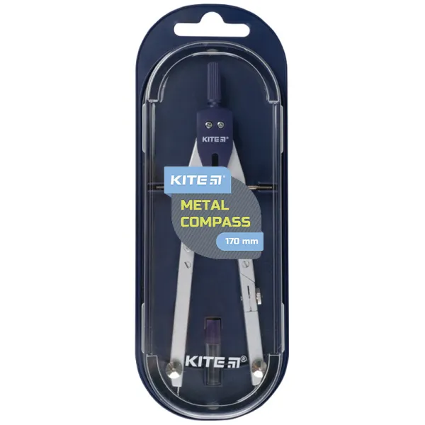 Циркуль Expert Pro + грифель в футляре, 170 мм Kite (k21-389) - Фото 11