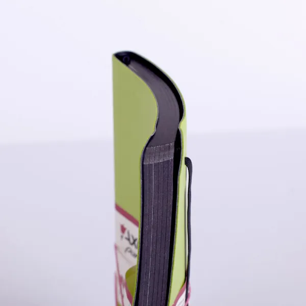 Книга записная Partner Soft, 125х195, 96 л, клетка, салатовая Axent (8206-09-a) - Фото 6
