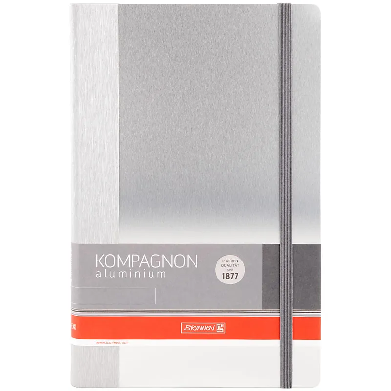 Книга записна Компаньйон Aluminium А5, 96 л Brunnen (10 552 20 05) - Фото 1