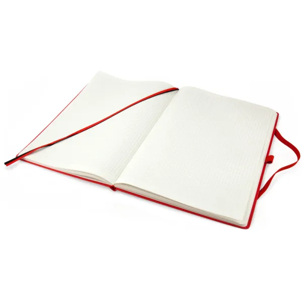 Книга записная Partner Grand, 210х295, 100 л, клетка, красная Axent (8203-06-a) - Фото 4