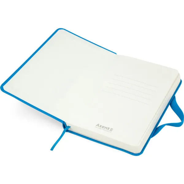 Книга записна Partner, 95х140, 96 арк, клітинка, блакитна Axent (8301-07-a) - Фото 3