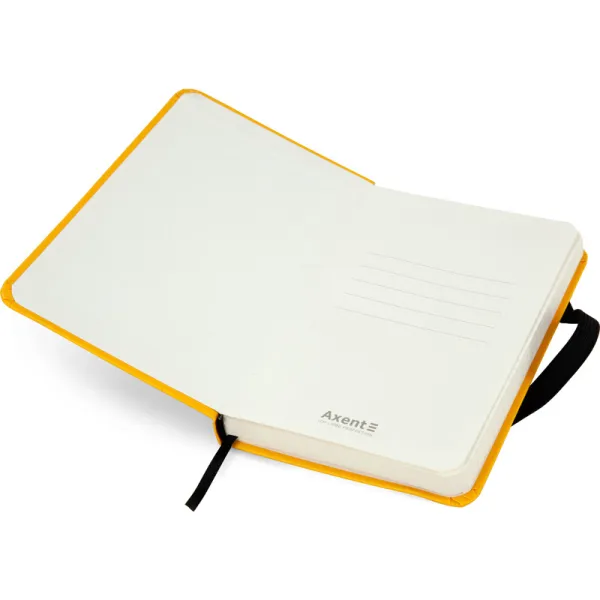 Книга записна Partner, 95х140, 96 арк, клітинка, жовта Axent (8301-08-a) - Фото 3