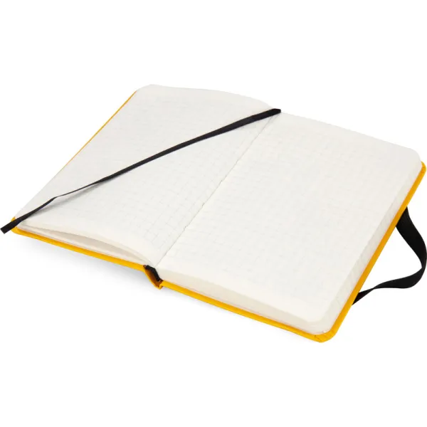 Книга записна Partner, 95х140, 96 арк, клітинка, жовта Axent (8301-08-a) - Фото 4