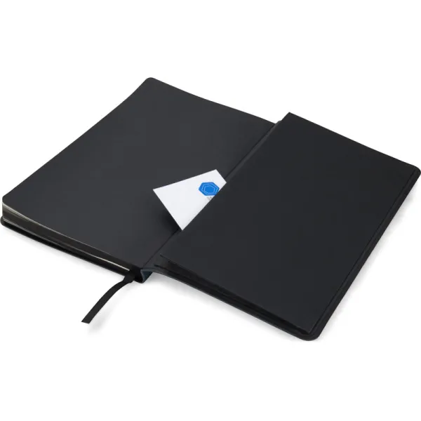Книга записная Partner Soft, 125х195, 96 л, клетка, серебристо-синяя Axent (8206-14-a) - Фото 5