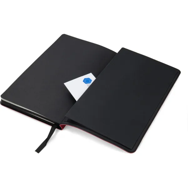 Книга записная Partner Soft, 125х195, 96 л, клетка, красная Axent (8206-05-a) - Фото 5
