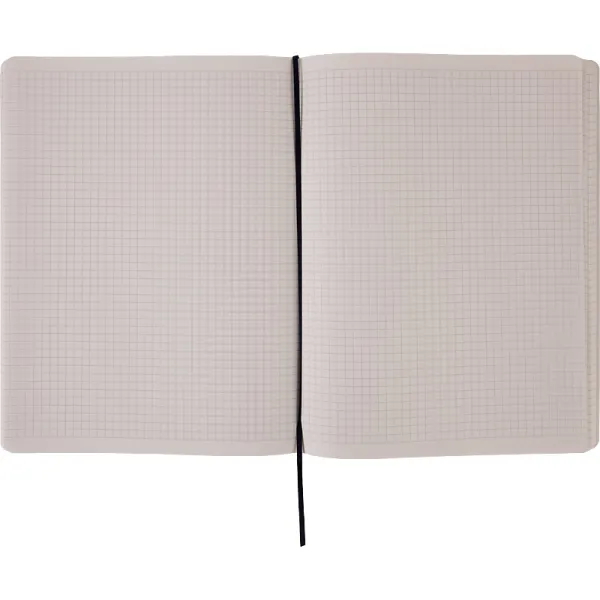 Книга записна Partner Soft L, 190х250, 96 арк, клітинка, синя Axent (8615-02-a) - Фото 2