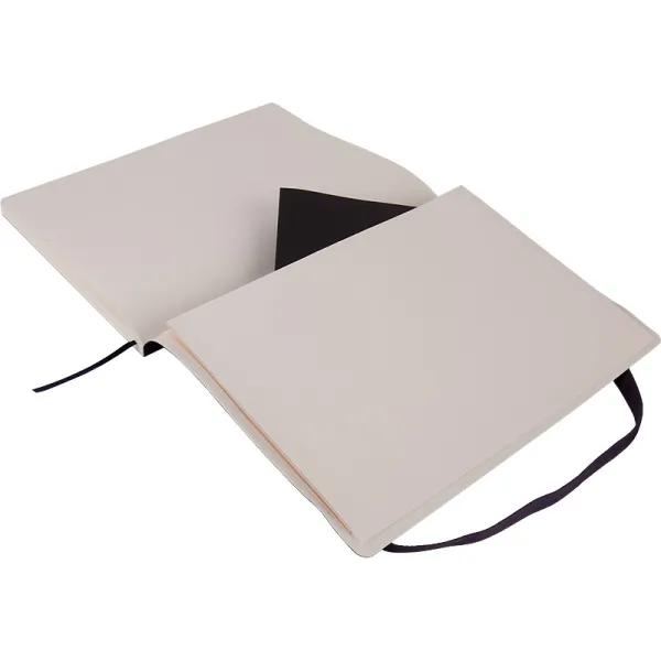 Книга записна Partner Soft L, 190х250, 96 арк, клітинка, синя Axent (8615-02-a) - Фото 4