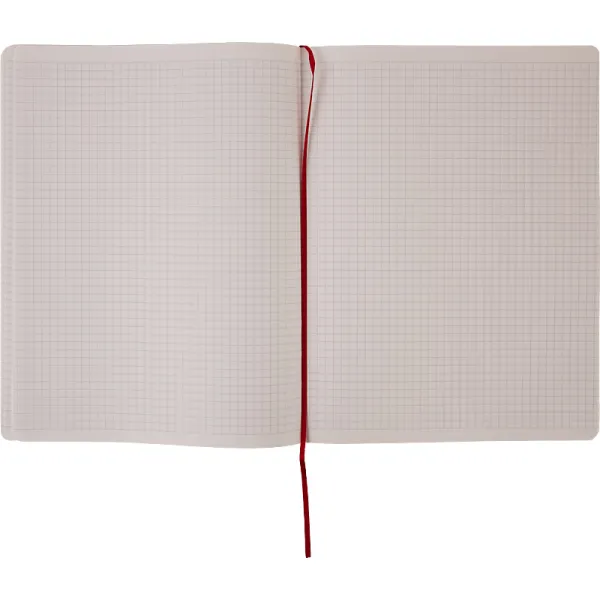 Книга записна Partner Soft L, 190х250, 96 арк, клітинка, червон Axent (8615-06-a) - Фото 2