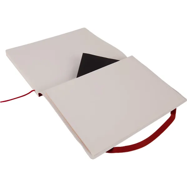 Книга записна Partner Soft L, 190х250, 96 арк, клітинка, червон Axent (8615-06-a) - Фото 4