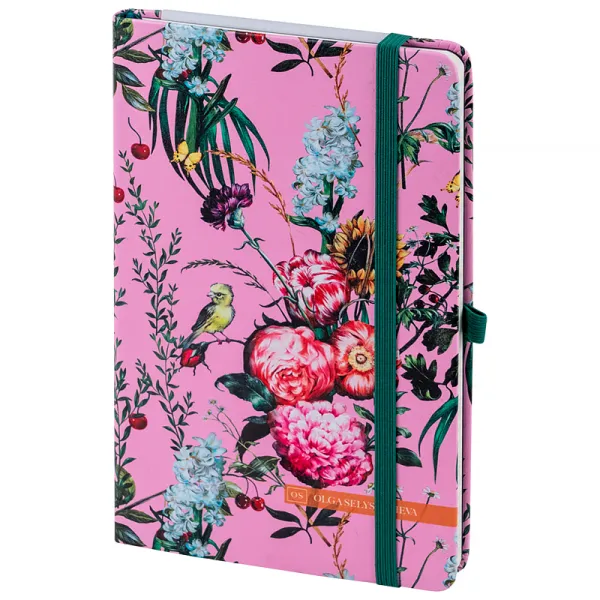 Книга записна Partner, 125х195, 96 арк, клітинка, OS, Summer Time Axent (8621-3-a-os) - Фото 1