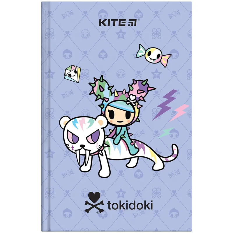 Книга записна тверда обкладинка А6, 80 арк, клітинка, TK-1 Kite (tk24-199-1) Книга записна тверда обкладинка А6, 80 арк, клітинка, TK-1 Kite (tk24-199-1)