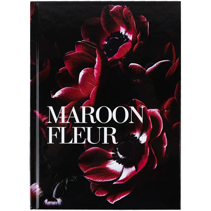 Книга записная твердая обложка, А5, 96 л, клетка, Maroon fleur Axent (8459-1-a) Книга записная твердая обложка, А5, 96 л, клетка, Maroon fleur Axent (8459-1-a)