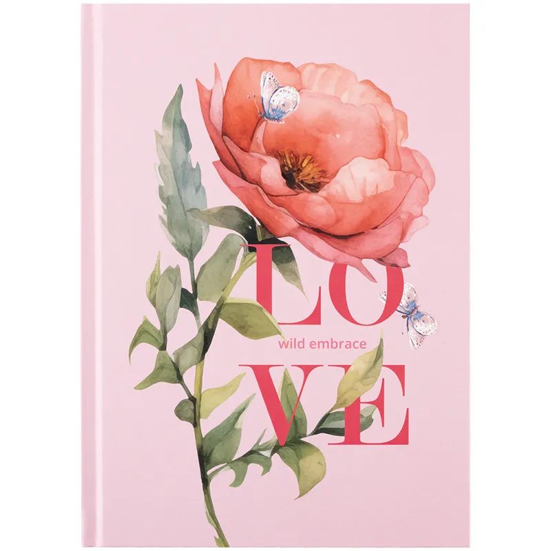 Книга записна тверда обкладинка А5, 96 арк, клітинка, Love Axent (8459-6-a) - Фото 3