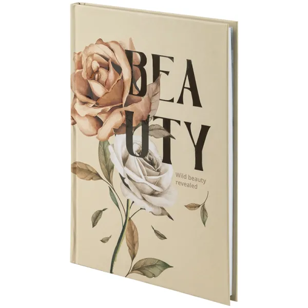 Книга записна тверда обкладинка А5, 96 арк, клітинка, Beauty Axent (8459-7-a) - Фото 1