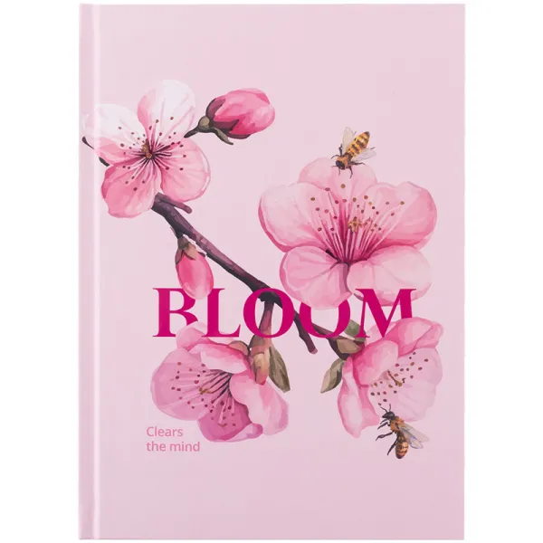 Книга записна тверда обкладинка А5, 96 арк, клітинка, Bloom Axent (8459-8-a) - Фото 5