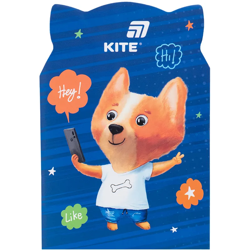 Блокнот мягкая обложка, 48 л, Hey Fox Kite (k25-461-3) Блокнот мягкая обложка, 48 л, Hey Fox Kite (k25-461-3)