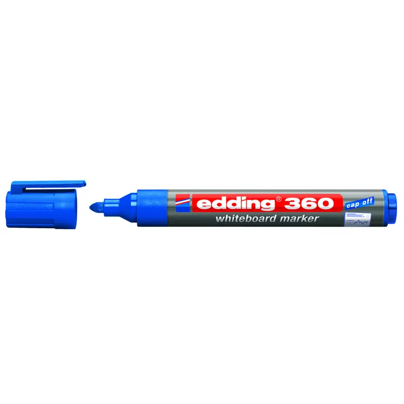 Маркер Board e-360 1,5-3 мм круглий синій Edding (e-360/03) Маркер Board e-360 1,5-3 мм круглий синій Edding (e-360/03)
