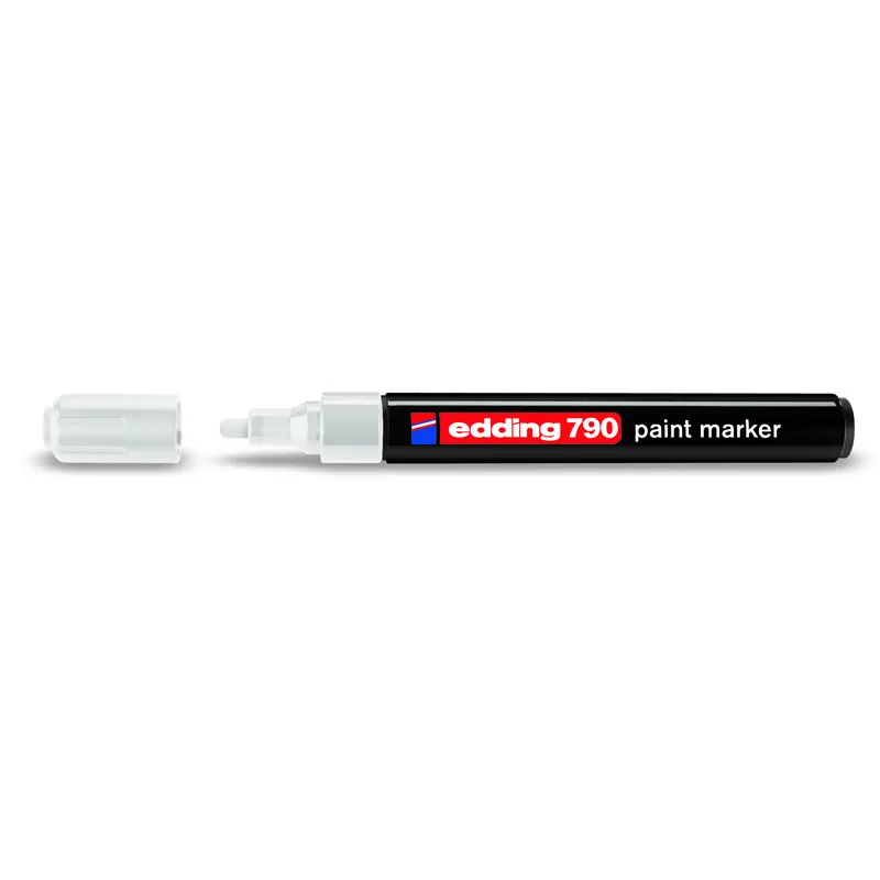 Маркер Paint e-790 2-3 мм круглий білий Edding (e-790/11) Маркер Paint e-790 2-3 мм круглий білий Edding (e-790/11)