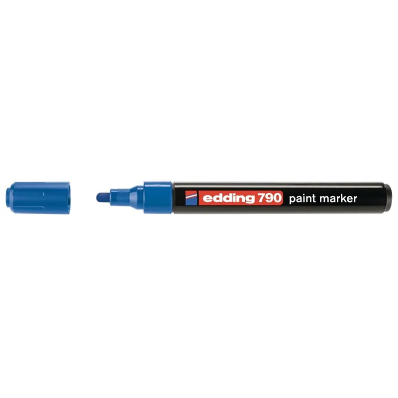 Маркер Paint e-790 2-3 мм круглый синий Edding (e-790/03) Маркер Paint e-790 2-3 мм круглый синий Edding (e-790/03)