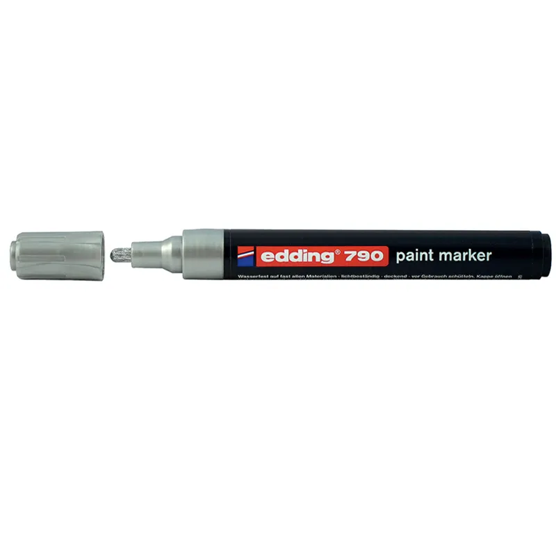Маркер Paint e-790 2-3 мм круглый серебрянный Edding (e-790/13) Маркер Paint e-790 2-3 мм круглый серебрянный Edding (e-790/13)
