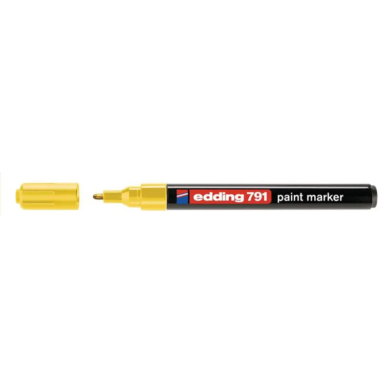Маркер Paint e-791 1-2 мм круглый желтый Edding (e-791/05) Маркер Paint e-791 1-2 мм круглый желтый Edding (e-791/05)